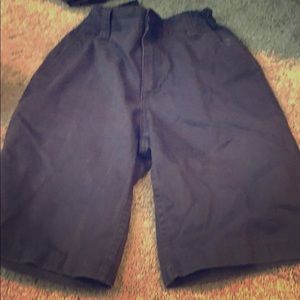 Old Navy blue khakis shorts size 10
